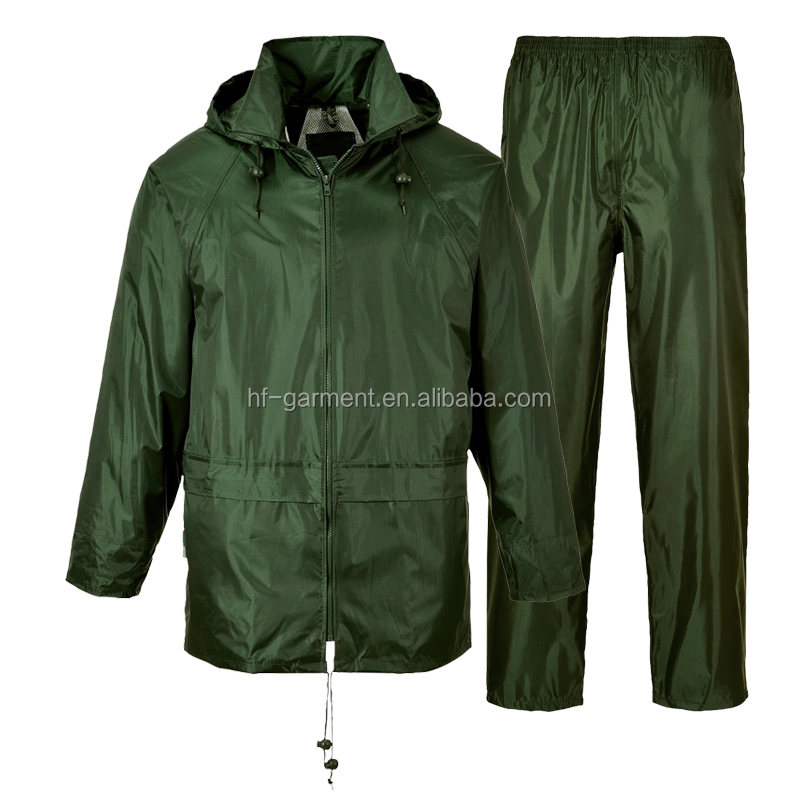 Rainさん専用 Adult Men's Waterproof Raincoat - Sealed Seams & Custom Logo