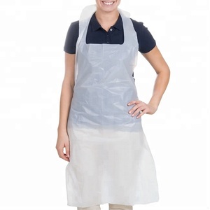 Grembiule Monouso Personalizzato in Polietilene Bianco 110cm per Cucina Chef in Plastica HDPE LDPE PE per Ristorante - Product Image 6