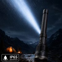 Lampe torche LED rechargeable XHP360, 14000 lumens, haute puissance, super lumineuse, zoomable, étanche IP65, en alliage d'aluminium, portée de 500 m