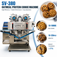 Machine de production de biscuits protéinés 20-500g, machine automatique de formage de biscuits à l'avoine pour l'industrie de la nutrition sportive et des aliments santé