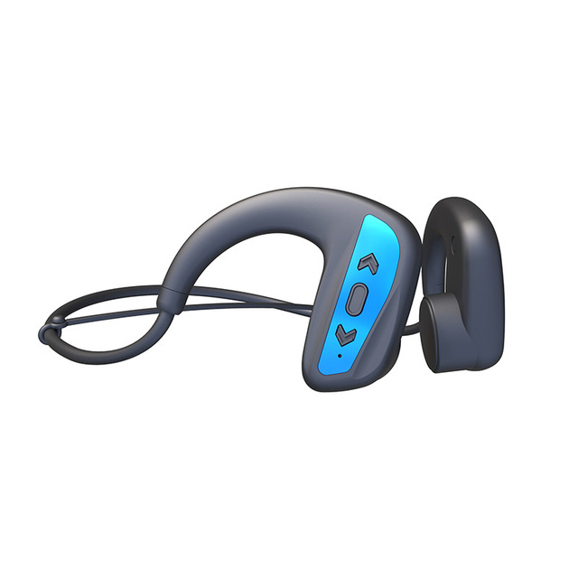 SM-808A IPX8 Waterproof Bone Conduction Headphone Swimming Headset Wireless
