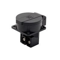 ZNPON impermeable IP54 Japón enchufe para enchufe tipo B, a prueba de polvo impermeable Japón enchufe con cubierta Z134W