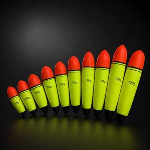 <span class=keywords><strong>Flotteur</strong></span> de pêche professionnel <span class=keywords><strong>en</strong></span> EVA pour longue portée, avec trou central <span class=keywords><strong>coulissant</strong></span>, pour la pêche <span class=keywords><strong>en</strong></span> <span class=keywords><strong>mer</strong></span> et <span class=keywords><strong>en</strong></span> roche, 10g-120g, bouée électronique lumineuse à dérive - Product Image 4