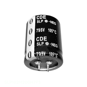 Condensateur SLP182M200H7P3, Distributeur Autorisé, CAP ALUM 1800UF 20% 200V SNAP TH Through Hole 1800 uF - Product Image 1