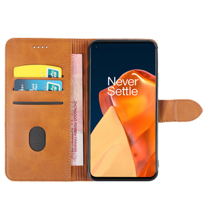 La más nueva funda de teléfono de cuero y silicona con tapa para Oneplus 12 versión global 10 <span class=keywords><strong>7</strong></span> 11 Pro Wallet Magnetic Phone Cover Card Holder - Product Image 2