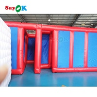 SAYOK – grand labyrinthe gonflable d'extérieur, jeux pour adultes, étiquette gonflable, à vendre
