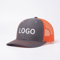 Casquettes de cyclisme personnalisées OEM Y2K Hip Hop Performance avec logo brodé 3D en maille unisexe pour adultes