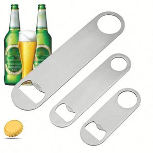 Custom Logo Brand Bar Stainless Steel Opener Bar Blade Silver Rose Black Blank <b>Flat</b> <b>Battery</b> Powered Eco-Friendly Beer Opener - Product Image 5