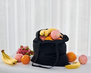 Tas Kanvas Katun Reusable Promosi OEM ODM 6oz 8oz Custom, Tas Belanja Polos Kosong - Product Image 3