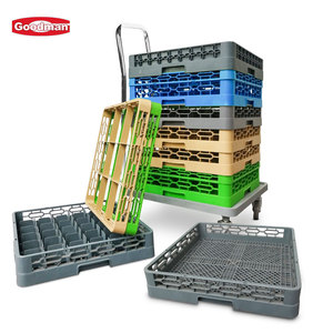 Traje más comercial lavavajillas múltiples tamaños plato de secado <span class=keywords><strong>Rack</strong></span> platos y tazas de restaurante de plástico lavavajillas <span class=keywords><strong>Rack</strong></span> - Product Image 6