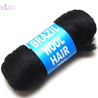 BELEZA Laine Brésilienne Tendance 70g pour Tresses, Cheveux en Laine Brésilienne Jumbo à Tresser au Crochet en Polyester Coloré