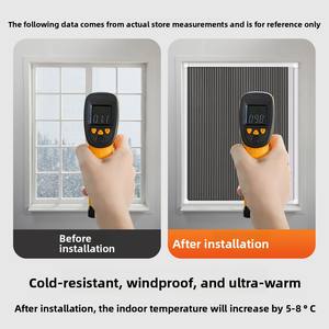 Nouvelles <span class=keywords><strong>rideaux</strong></span> de jour coulissants et pliables, coupe-vent et imperméables <span class=keywords><strong>pour</strong></span> l'hiver, isolants thermiques et anti-froid - Product Image 2