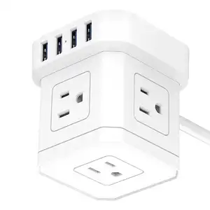 OSWELL Super Small Size Power Cube Socket Smart Power Plug For USA market