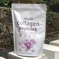 Soins de beauté Peptides multi-collagène Peptides hydrolysés Protéine Tout-en-1 Collagène marin Boissons en poudre pour la peau, les cheveux et les ongles