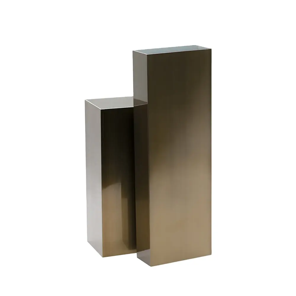 Powder Coating Bronze Professional Factory Rectangular Aluminum Tube