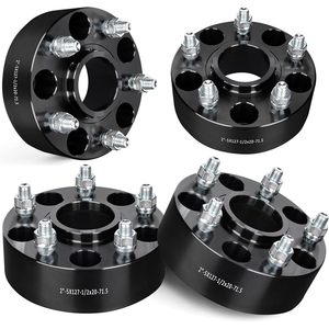 Entretoises de roue Evil Energy 5x127, 2 pouces, centrées sur le moyeu, 5 trous, 71,5 mm pour Jeep Grand Cherokee - Product Image 1