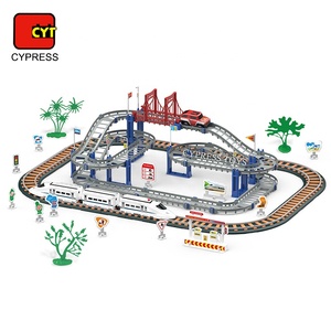 Nuovo Stile <span class=keywords><strong>Pista</strong></span> per Auto Giocattolo, Set <span class=keywords><strong>Pista</strong></span> da Corsa con Treno per Bambini con Suoni - Product Image 3