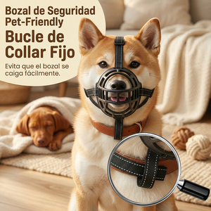 Bozal de malla para perros talla M que previene ladridos y mordeduras - Product Image 5