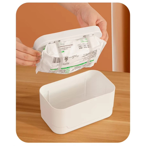 Boîte chauffante sans fil pour lingettes humides pour bébé, conteneur chauffant longue durée pour lingettes humides pour bébé avec réglage <span class=keywords><strong>de</strong></span> température ajustable - Product Image 2