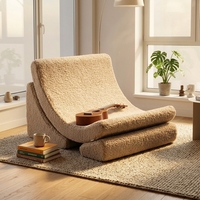 Sherpa Moon Kindersofa 3er-Set Modularer Kleinkind-Sessel OEKO-TEX Zertifiziert Weicher Lese- und Spielstuhl für 3-9 Jahre alte Kinder