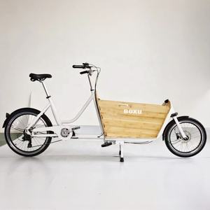 Bafang Bakfiets <span class=keywords><strong>Cargo</strong></span> E-bike 20 "26" Housse de protection contre la <span class=keywords><strong>pluie</strong></span> pour chargeur frontal Vélo <span class=keywords><strong>cargo</strong></span> électrique à deux roues pour livraison - Product Image 1