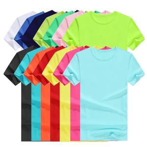 Venta al <span class=keywords><strong>por</strong></span> <span class=keywords><strong>mayor</strong></span> 100% poliéster hombres camiseta logotipo personalizado sublimación patrón sólido 200 gramos tejido <span class=keywords><strong>de</strong></span> punto barato liso camiseta en blanco - Product Image 2