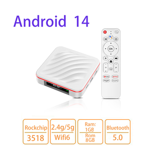 TV Box Inteligente M2 con Android 14.0, Rockchip RK3518 Quad Core, WIFI6, BT5.0, 1GB 8GB, Reproductor Multimedia HD - Product Image 1