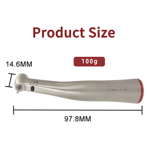 Draagbare 1:5 tandheelkundige handstuk, tandheelkundige boor met LED-knop, hoge snelheid elektrische tandheelkundige ultrasoon turbine handstuk - Product Image 4