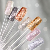Ensemble de gel à ongles scintillant Danny Coll, 12 couleurs, paillettes, vernis à ongles platine, paillettes, gel à ongles scintillant