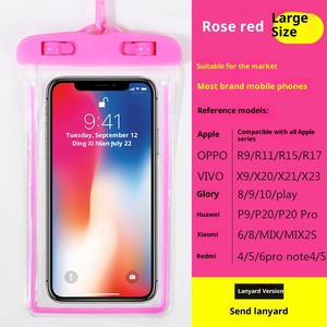 Fundas Impermeables Universales de PVC <span class=keywords><strong>para</strong></span> Teléfonos Móviles, <span class=keywords><strong>para</strong></span> iPhone, <span class=keywords><strong>para</strong></span> Samsung, <span class=keywords><strong>Funda</strong></span> Transparente Impermeable <span class=keywords><strong>para</strong></span> Teléfono - Product Image 1