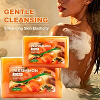 Savon au kaki éclaircissant pour la peau, soin coréen, marque privée, OEM personnalisé, nettoyage en profondeur du visage – Meilleures ventes