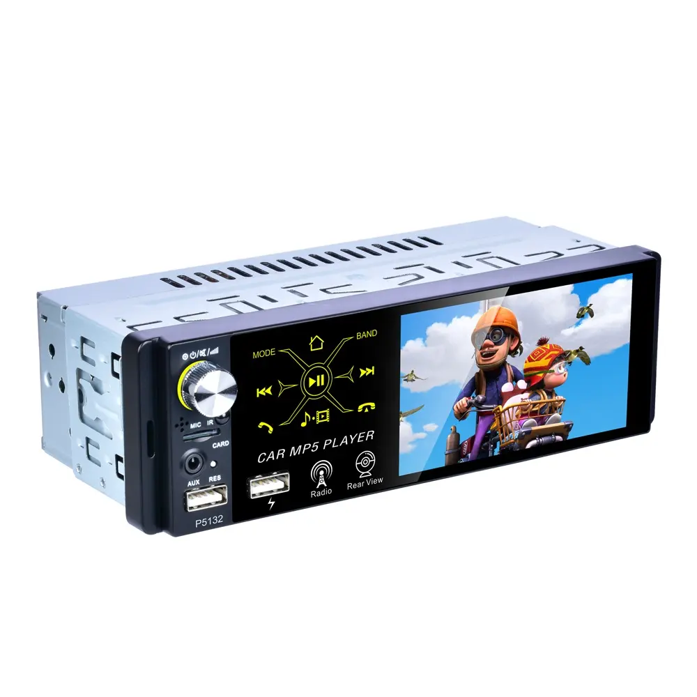 Android đài phát thanh xe Carplay FM Tuner đa phương tiện Stereo được xây dựng trong GPS loa siêu trầm xe sạc Bộ dụng cụ tương thích chung Xe mô hình