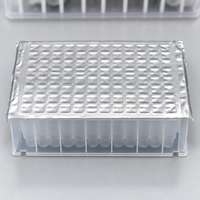 Film d'étanchéité thermique en aluminium 110µm HS-110 résistant au DMSO et à l'éthanol pour plaques de réactifs PP, Scellage en feuille