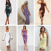 Robes d'été décontractées et élégantes pour femmes, style rétro, à manches courtes, imprimées, collection 2026YM, livraison aléatoire