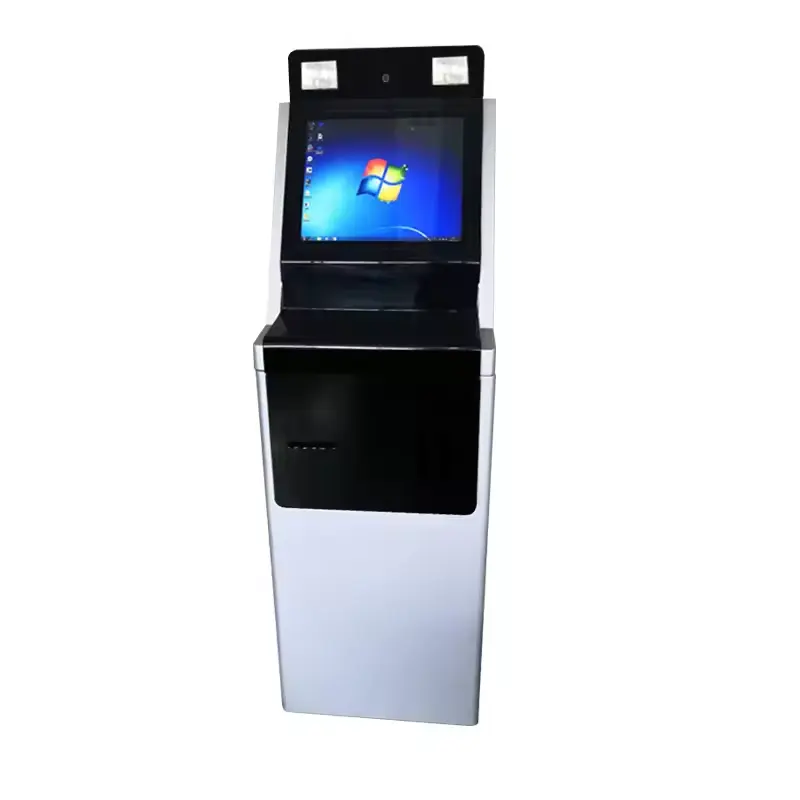 Xe buýt Vé máy bán hàng tự động tự phục vụ màn hình cảm ứng đặt hàng POS thanh toán kiosk NFC tiền mặt đăng ký thị trường nhà hàng