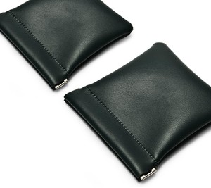 Pochette à bijoux en cuir vert foncé de qualité supérieure, petite, avec fermeture éclair, organiseur de voyage pour bagues, bracelets, colliers et boucles d'oreilles - Product Image 6