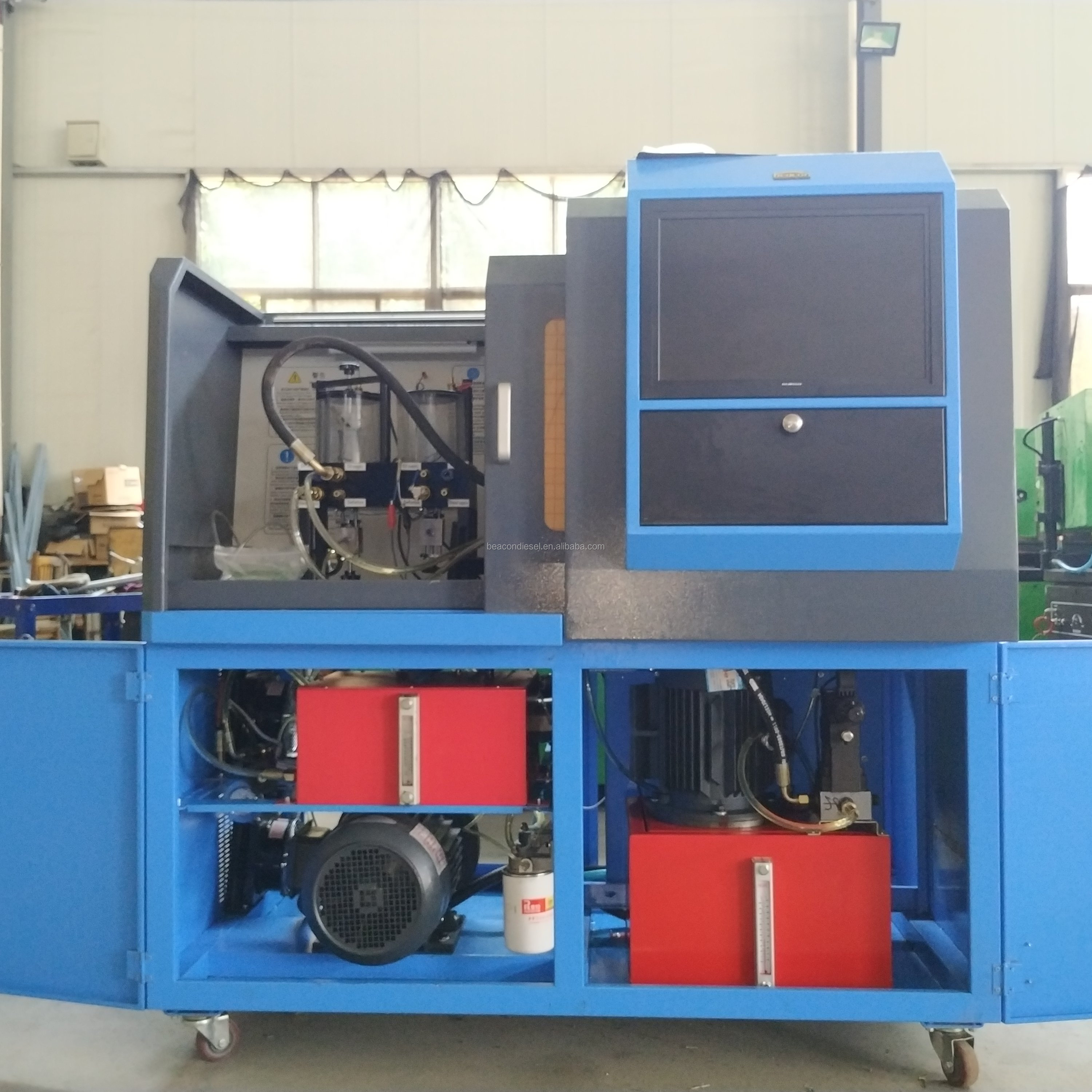 CR318 HEUI común carril inyector CR inyector piezoeléctricos del inyector máquina de prueba