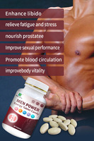 Bonbons Énergisants Naturels pour Hommes Adultes Maca Tongkat Ali Amélioration des Performances Masculines Santé des Reins Vitalité Comprimés OEM