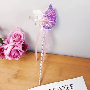 Công chúa sequin Unicorn Fairy Wands với băng đảng nhảy múa ma thuật Wands cho trẻ em - Product Image 4