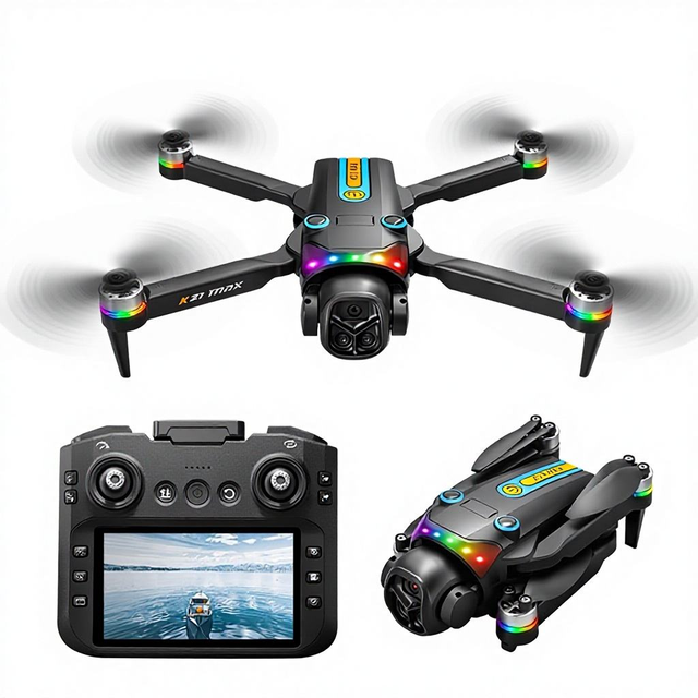 Beginner-Friendly Beginner Drones Rc Drone 100M Big Screen Remote with Plastic Mini Drone for Aerial Photography