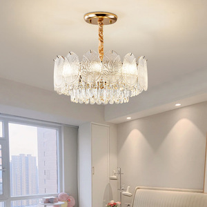 Lustre suspendu en <span class=keywords><strong>cristal</strong></span> moderne pour hôtels, salles <span class=keywords><strong>de</strong></span> réception <span class=keywords><strong>de</strong></span> mariage, salons, salles à manger, chambres et bars - Product Image 2