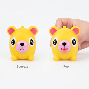 Jouet anti-stress à presser avec langue qui sort, jouets sensoriels pour enfants et adultes, cadeaux de fête pour bureau, vente en gros, OEM, logo personnalisé, 9cm 6cm - Product Image 1