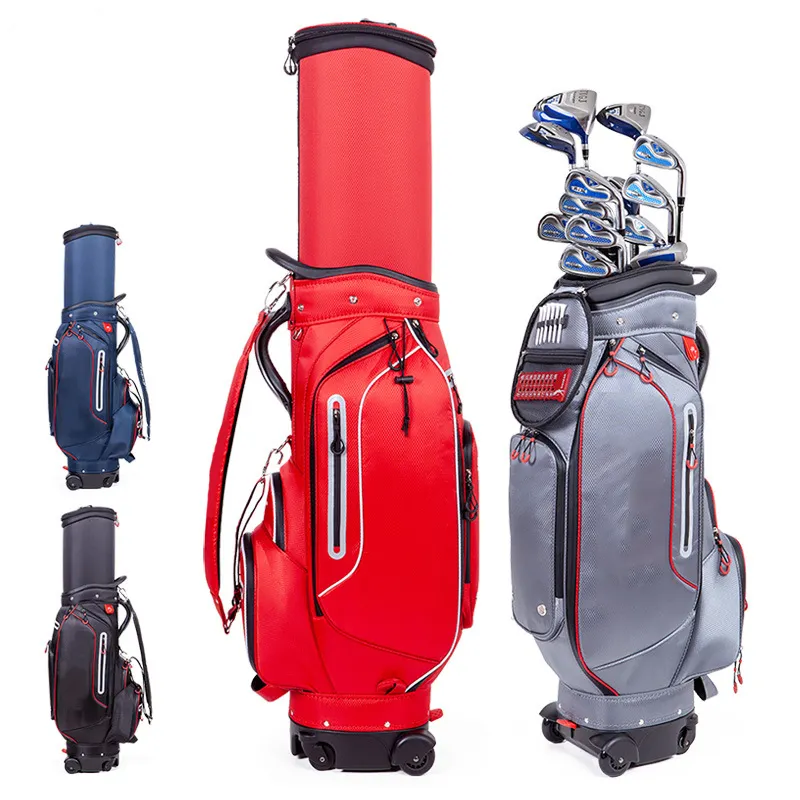 Wholesale Golf Club Bag 14 Ways Lightweight Golf Staff Bags Waterproof Custom Logo Golf Stand Bag