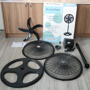 <span class=keywords><strong>Ventilateur</strong></span> sur <span class=keywords><strong>pied</strong></span> de 18 pouces, oscillant à 360°, industriel, avec grille en plastique - Product Image 4