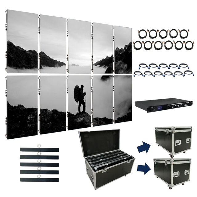 High Performance Led Wall Screen P2.5 P3 P4 P5 P6 Indoor Outdoor Led Display Screen