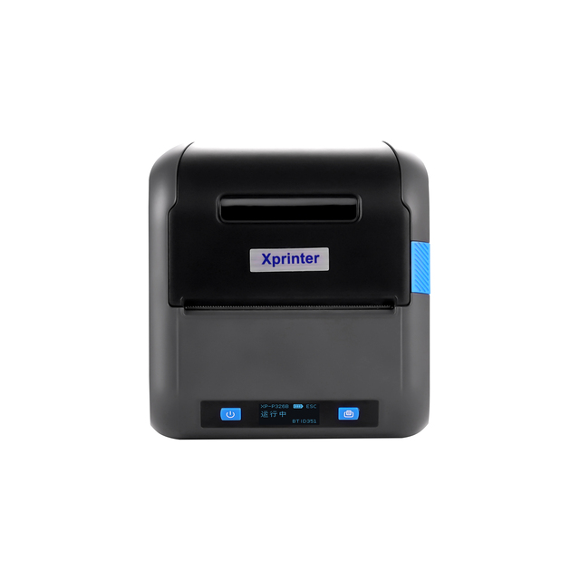 Xprinter XP-P326B Portable Thermal Label Printer 4x6 Model for Supermarket POS Use 203DPI Stock Used
