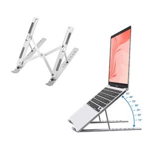 Aluminum Alloy Laptop <b>Stand</b>, Portable Notebook <b>Stand</b> Notebook Holder With Angle Adjustment Table <b>Stands</b> Holders - Product Image 1