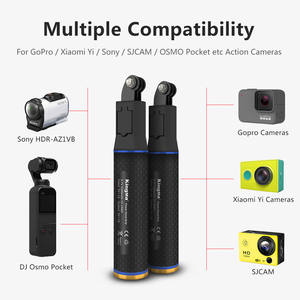 KingMa売れ筋アクションカメラアクセサリーパワーバンクパワーハンドグリップ自撮り棒GoPros Heros 6/5およびXiaoYi用 - Product Image 2