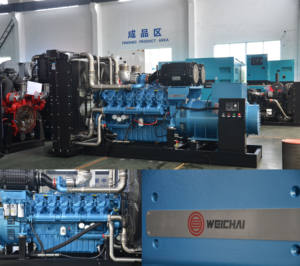 濰柴（ウェイチャイ）ボーダウン（バウドゥアン）12M33D2700E310 2200kw 2800kvaディーゼル380v 50hz三相発電機 - Product Image 3