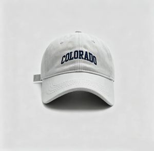 Gorra de Béisbol Vintage de Algodón, Bordada, Desgastada, Casual, Ajustable, Estilo Retro, Moda Urbana - Product Image 4